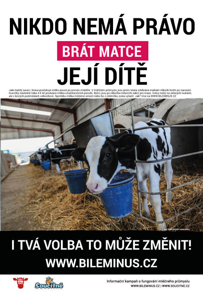 Outdoor kampaň Bílé mínus