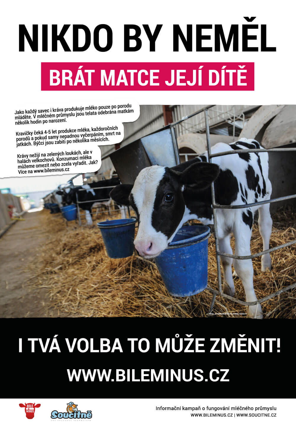 Outdoor kampaň Bílé mínus